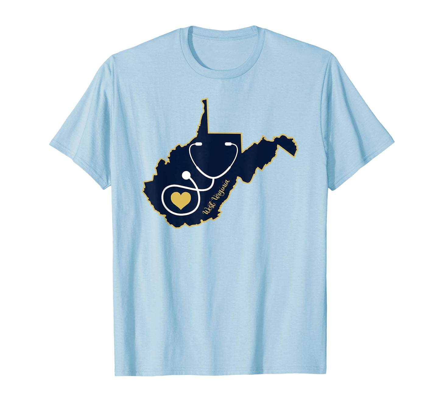 West Virginia Nurse and medical WV T-Shirt