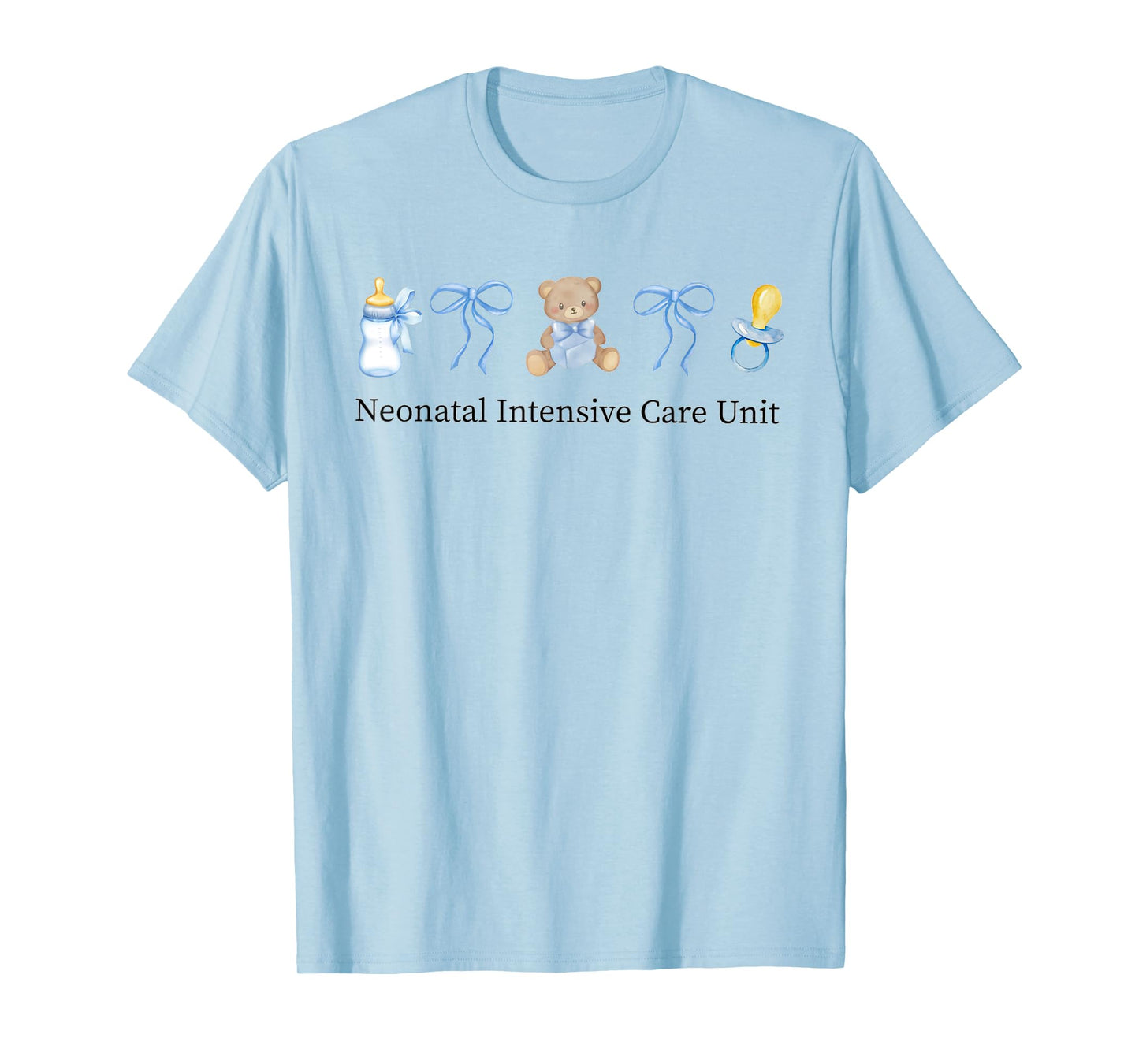 Neonatal Intensive Care Unit Cute Bear NICU Nurse Coquette T-Shirt