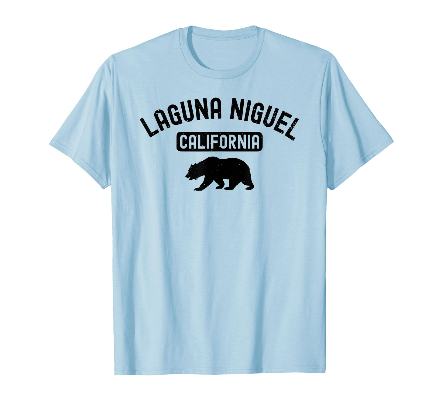 Laguna Niguel California USA Flag Vintage Bear Orange County T-Shirt