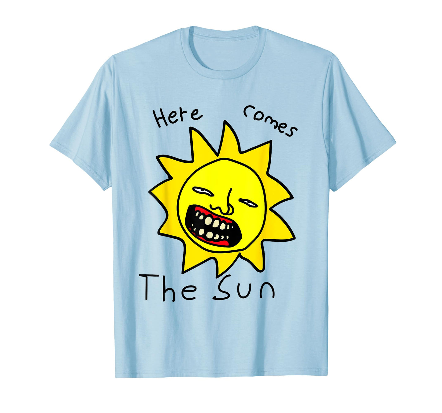 sun funny cursed dank meme T-Shirt