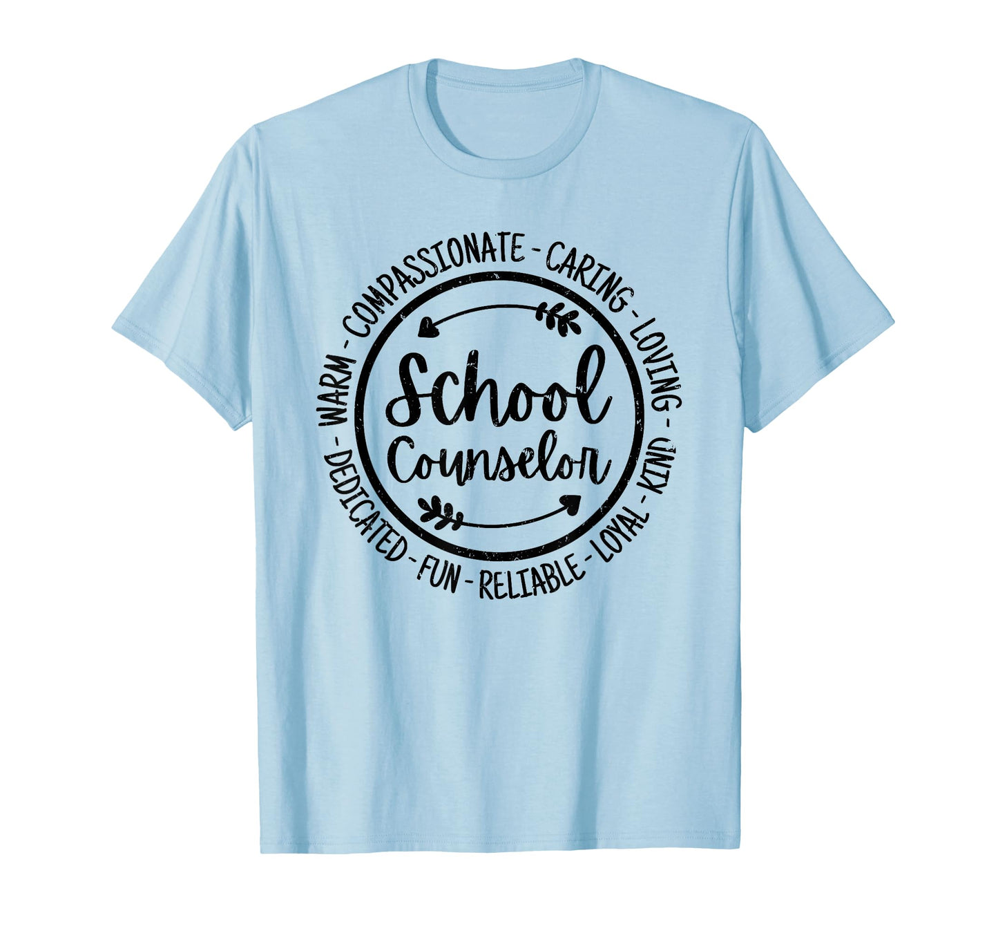 School Counselor Guidance Counselor Vintage Distressed T-Shirt