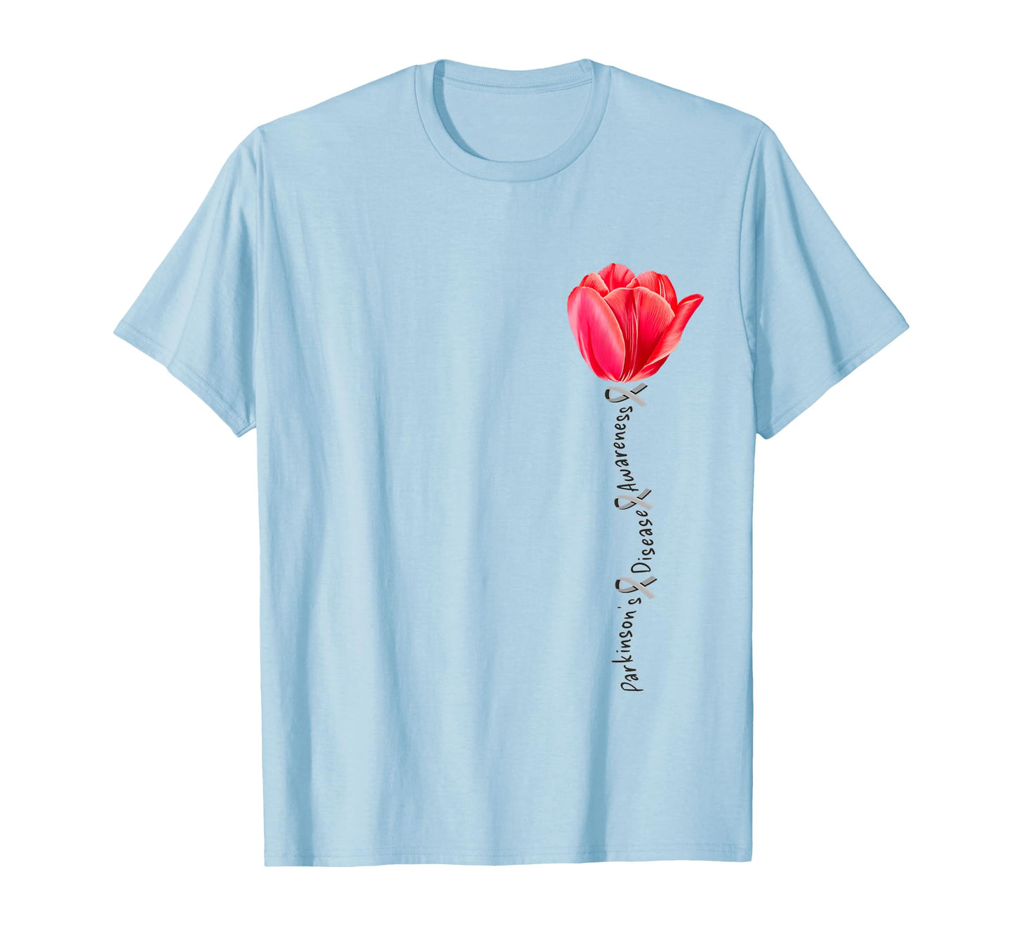 Parkinson's Disease Awareness Tulip April Month T-Shirt