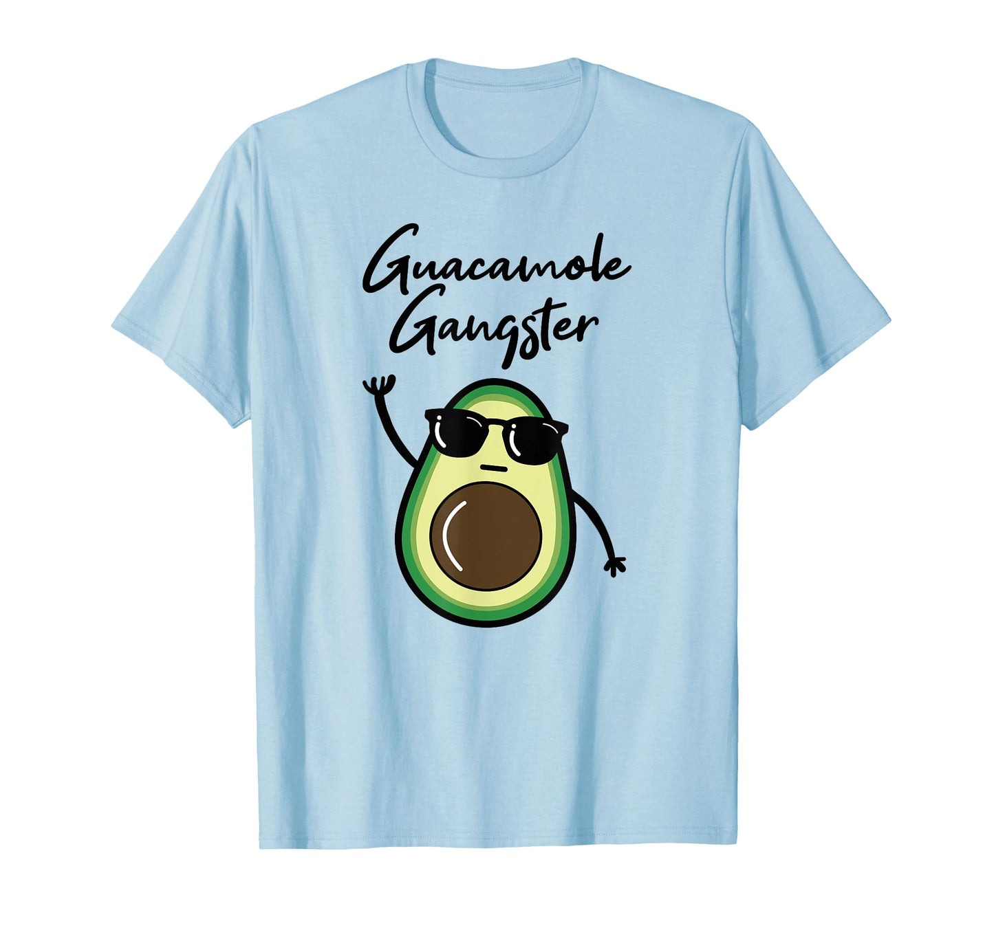 Guacamole Gangster Shirt, Funny Avocado Gangsta , Cinco Mayo T-Shirt
