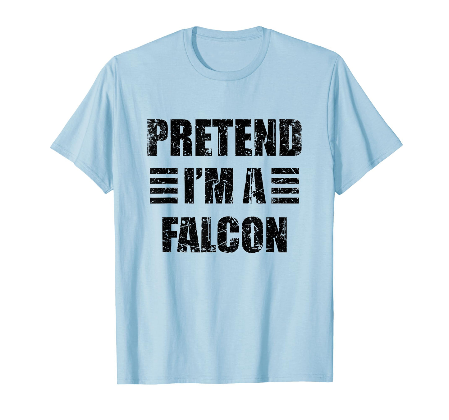 Vintage Pretend I'm a Falcon Lazy Halloween Costume T-Shirt