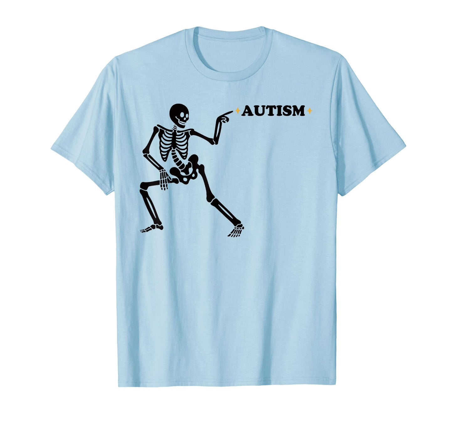 Autism Skeleton Meme T-Shirt
