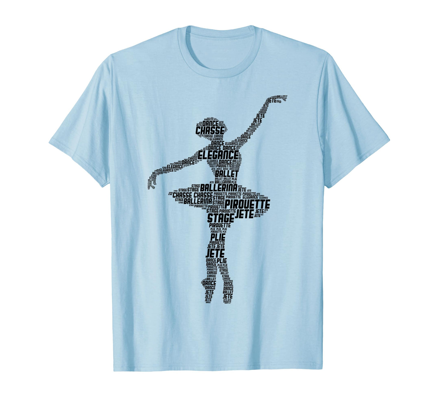 Ballerina Ballet Girls Women T-Shirt