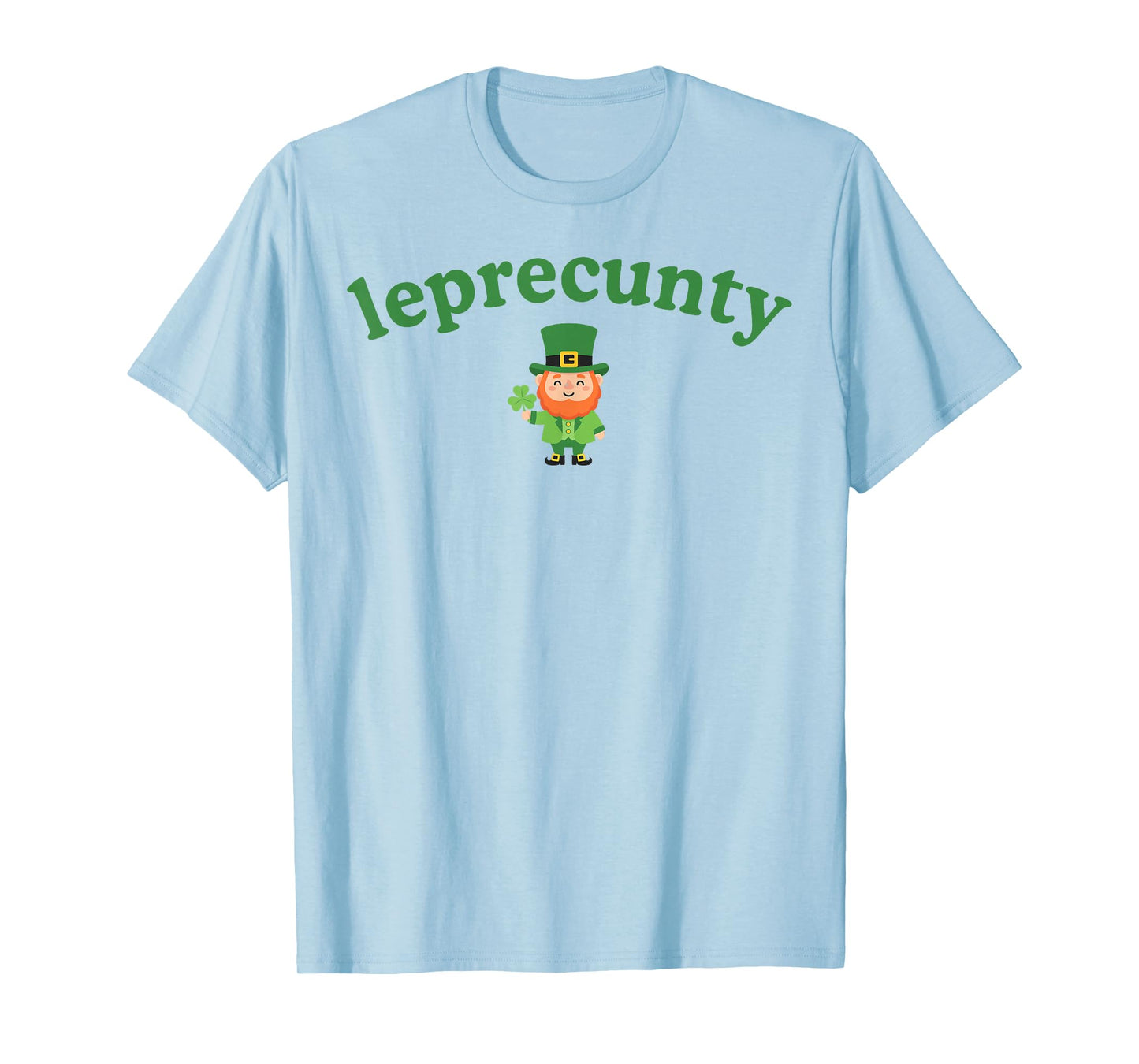 Leprecunty Martini Leprecunt Irish St Patricks Day Women T-Shirt - T-Shirt | Light Blue