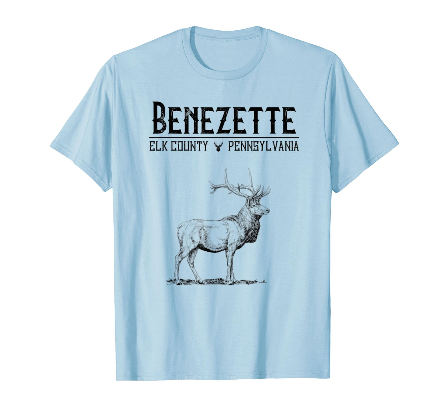 Benezette Elk County Pennsylvania Route 555 Nature State T-Shirt