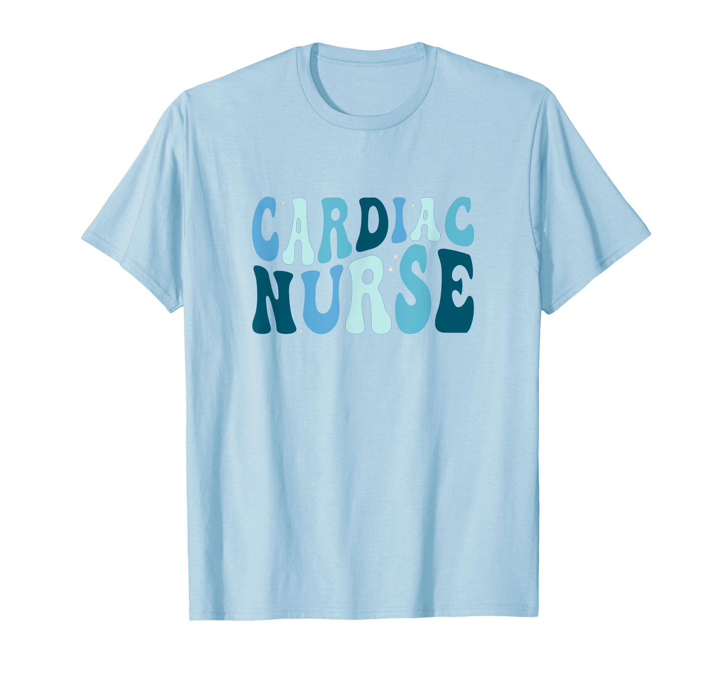 Groovy Cardiac Nurse Cicu Cvicu Cardiology Heart Healthcare T-Shirt