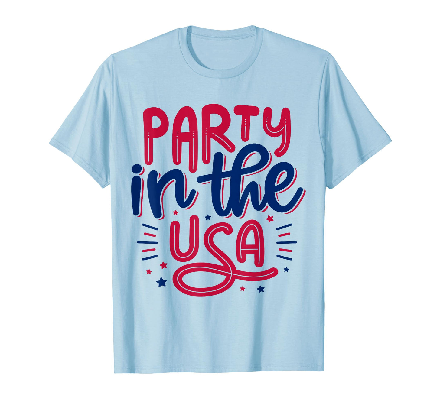 Party In The USA Vintage Independence Day 4th Of July 2024 T-Shirt
