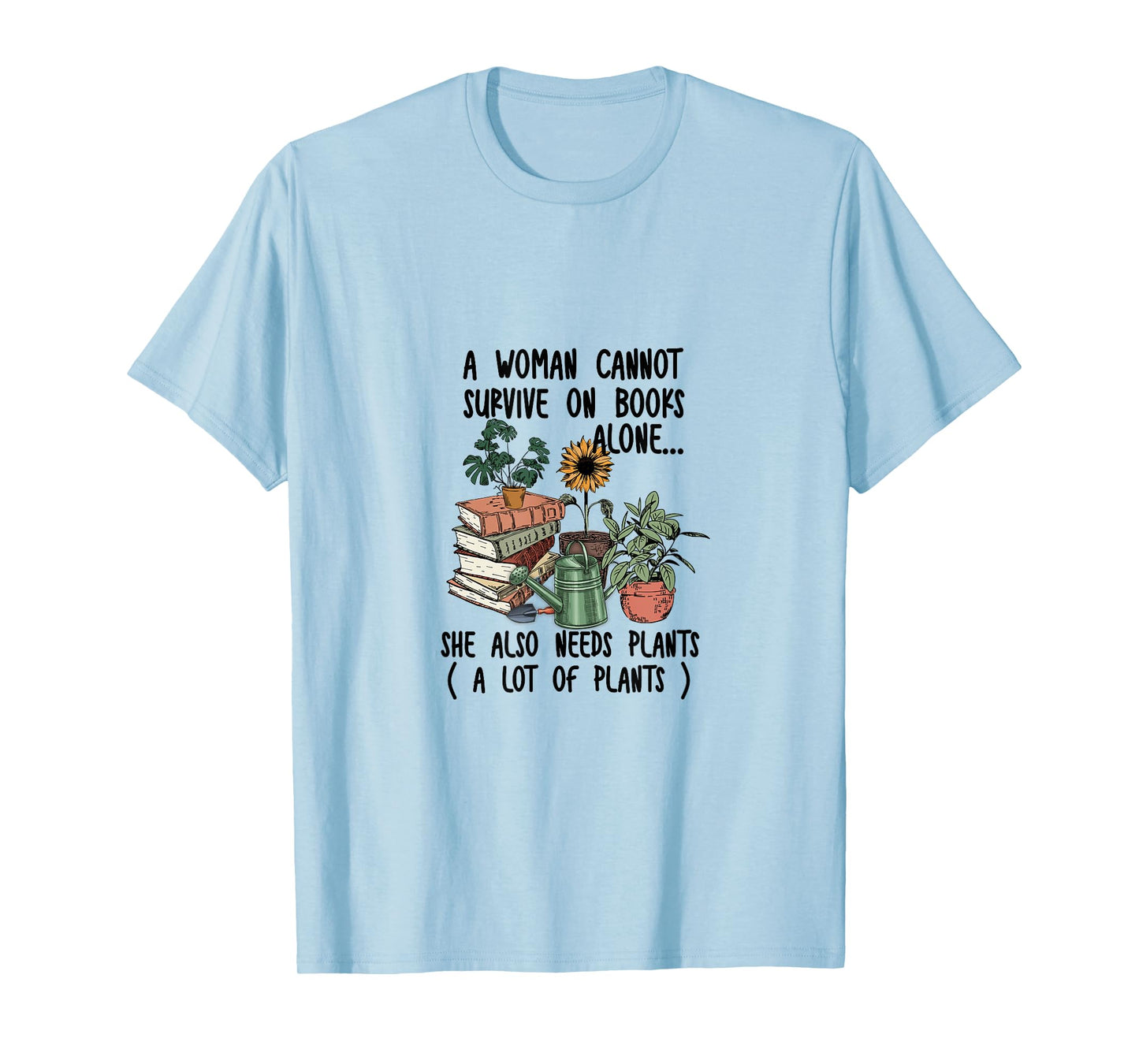 Garden, Gardening, Nature, Plants, Flowers, Books T-Shirt