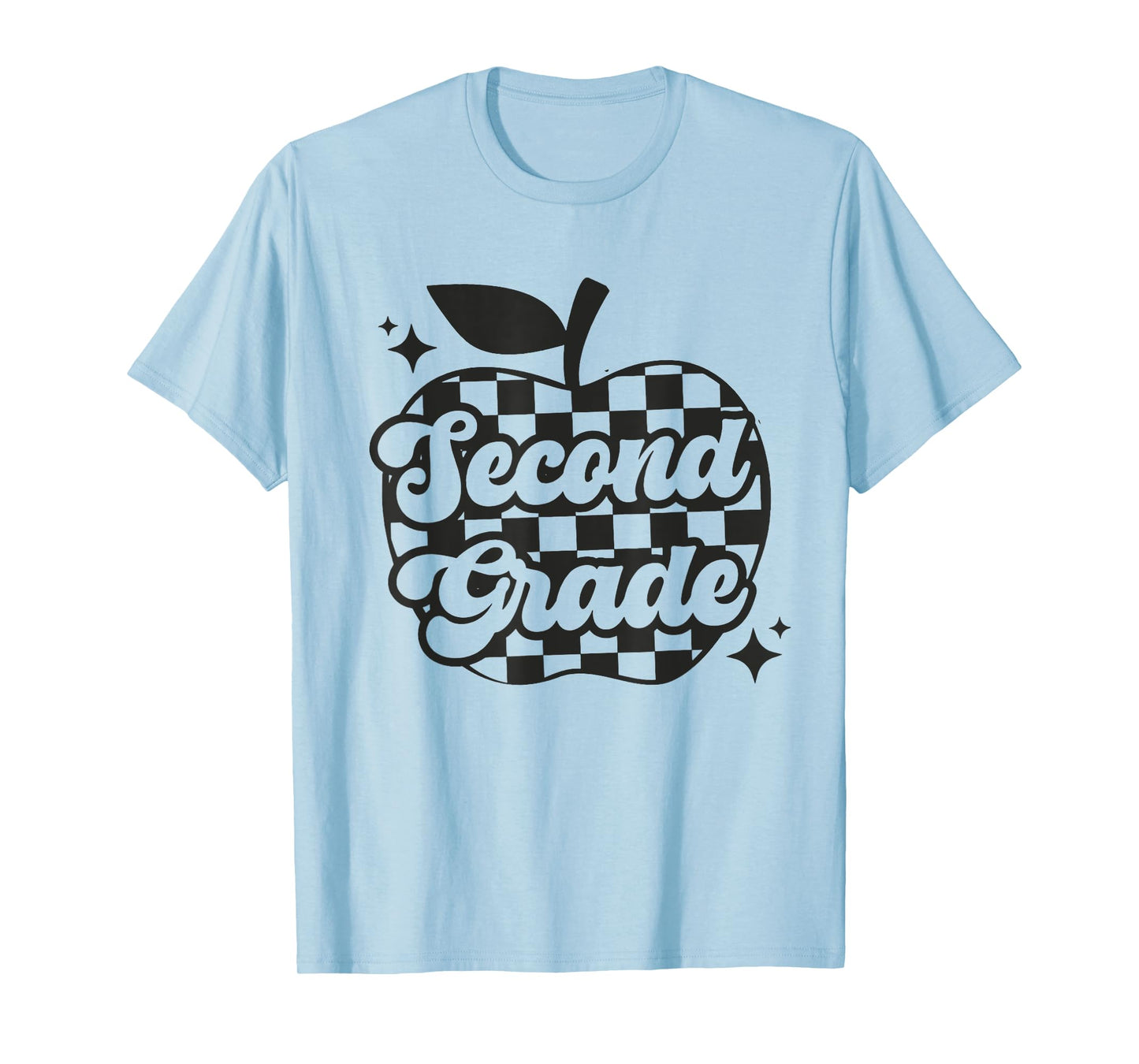 Second Grade Teacher Apple Back To School Boys Girls Kids T-Shirt