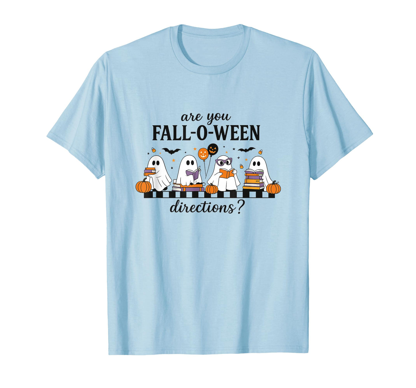 are You Fall O Ween Directions Funny Halloween Teacher Joke T-Shirt