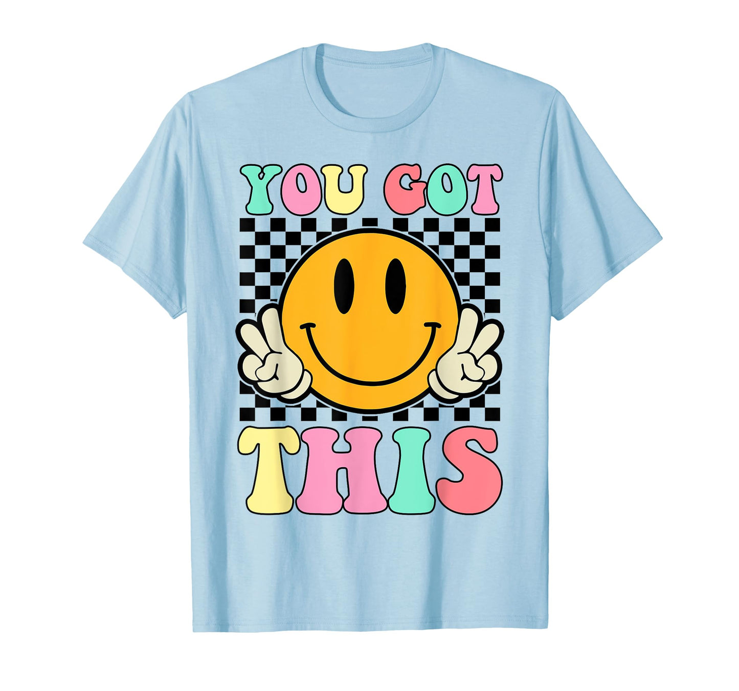 You Got This Retro Smile Motivational Testing Day Teacher T-Shirt