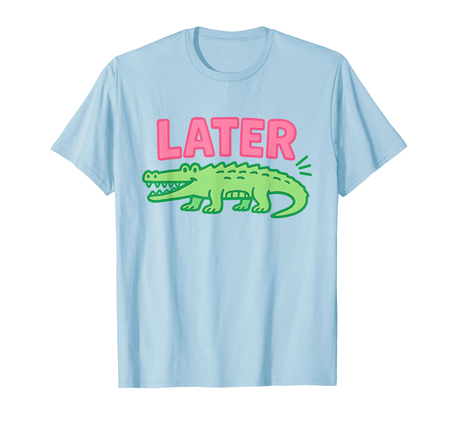 Later Gator Cute Graphic Funny Alligator T-Shirt