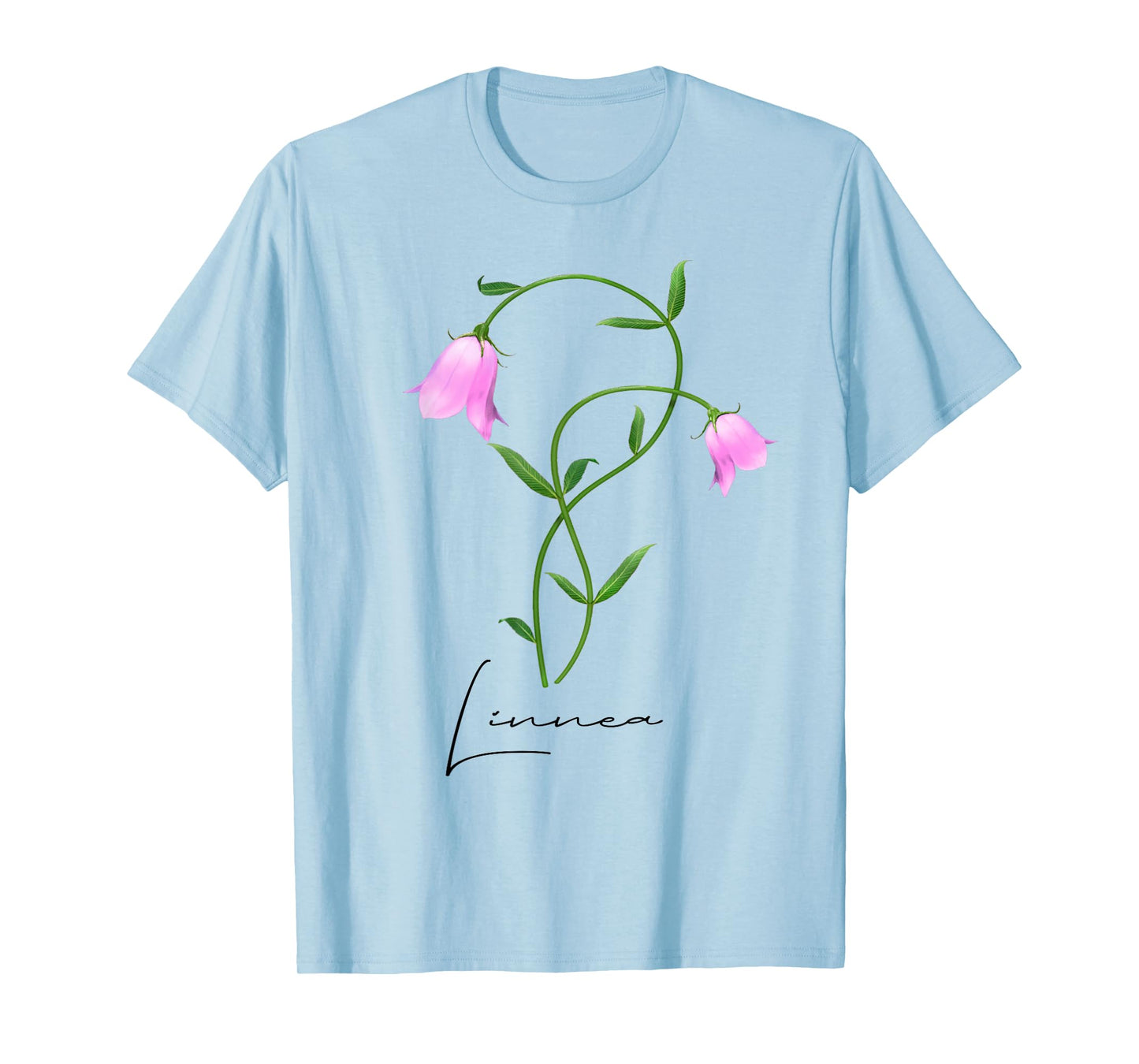 Linnea Flower Twinflower Wildflower Wild Flower Pink Flowers T-Shirt