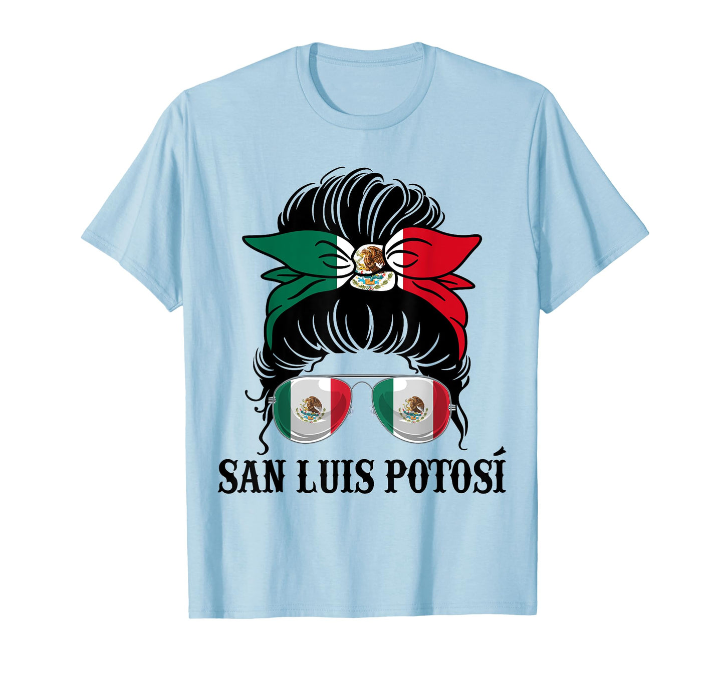 San Luis Potosi Mexico Pride Mexican Flag State T-Shirt