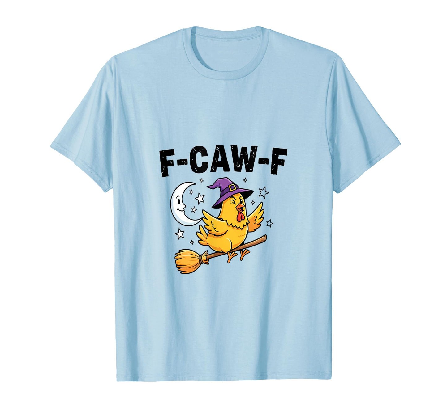 Funny F-CAW-F Meme Parody for F-Kaw-F Crow Fans Vintage T-Shirt