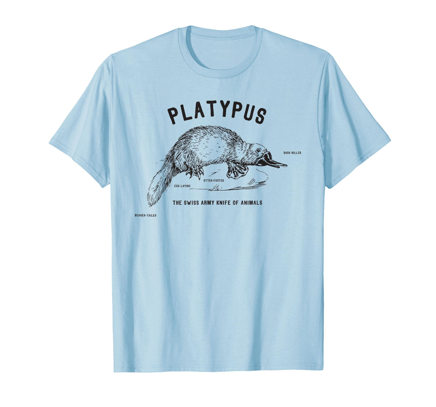 Platypus Swiss Army Knife of Animals T-Shirt - Funny Gift T-Shirt