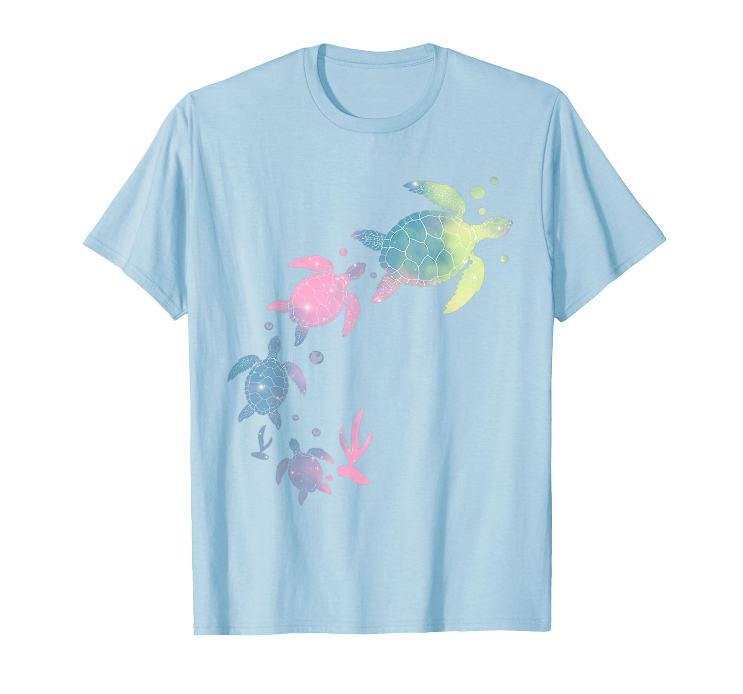 Turtles Tie Dye Cute Sea-Turtle Kids Toddler Turtle Costume T-Shirt