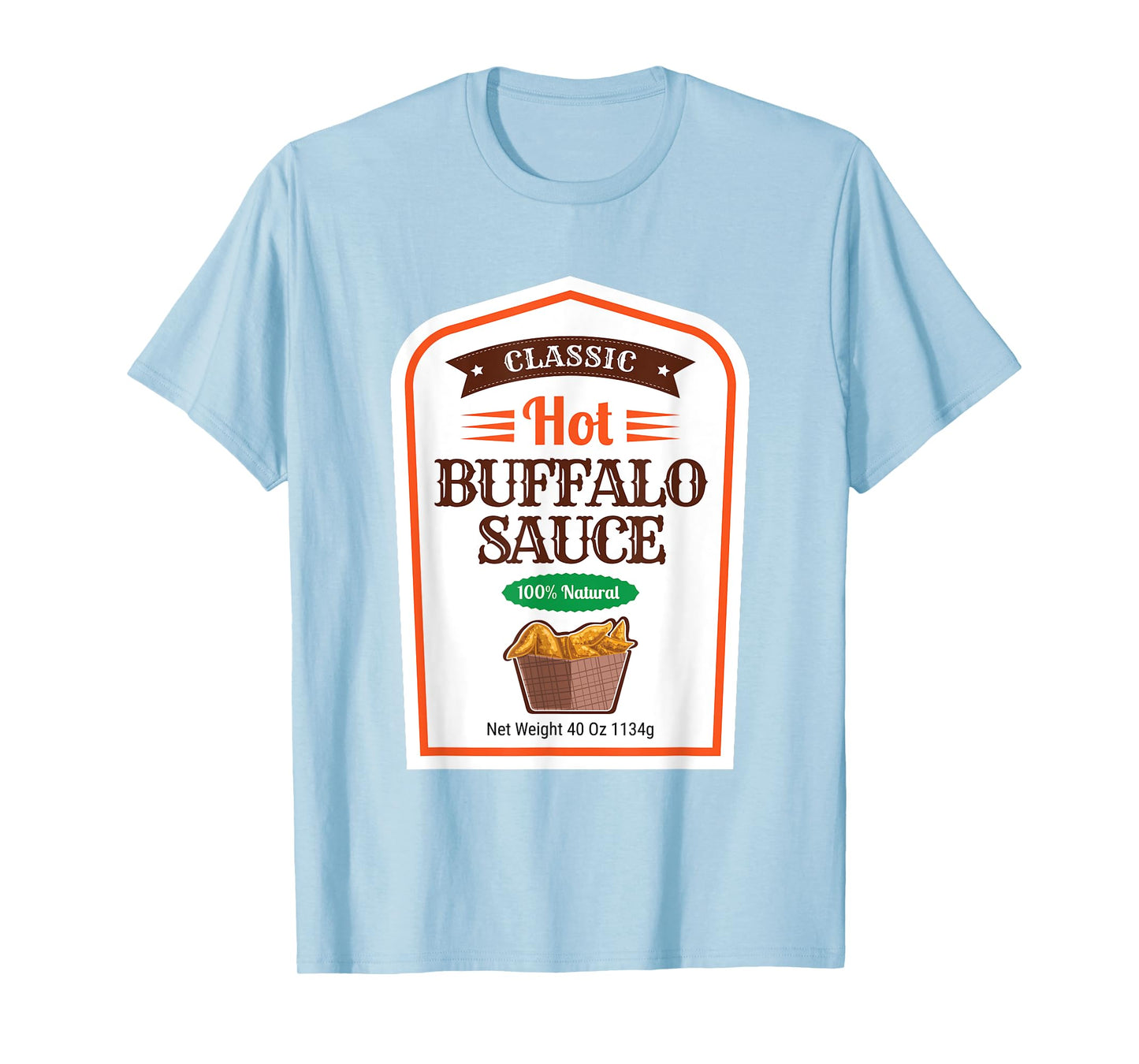 Buffalo Sauce Matching Halloween Costume Group Halloween T-Shirt