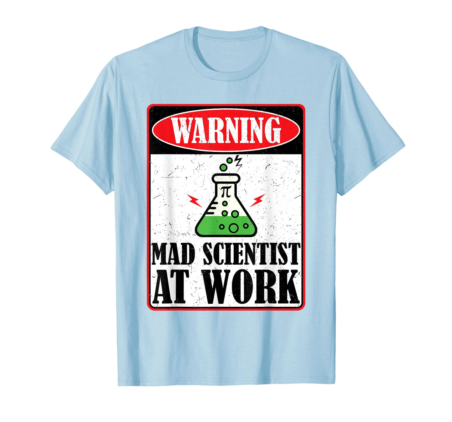 Funny Mad Scientist Costume Science Chemistry Kids Boy Adult T-Shirt