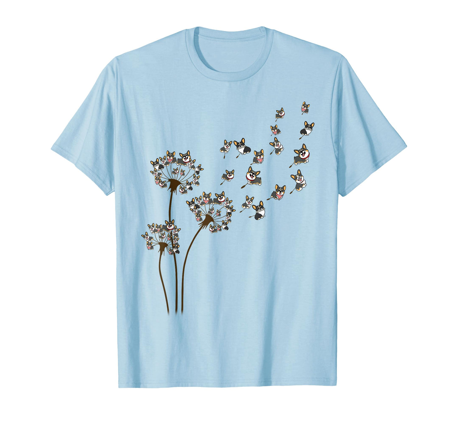 Dandelion Corgi T-Shirt