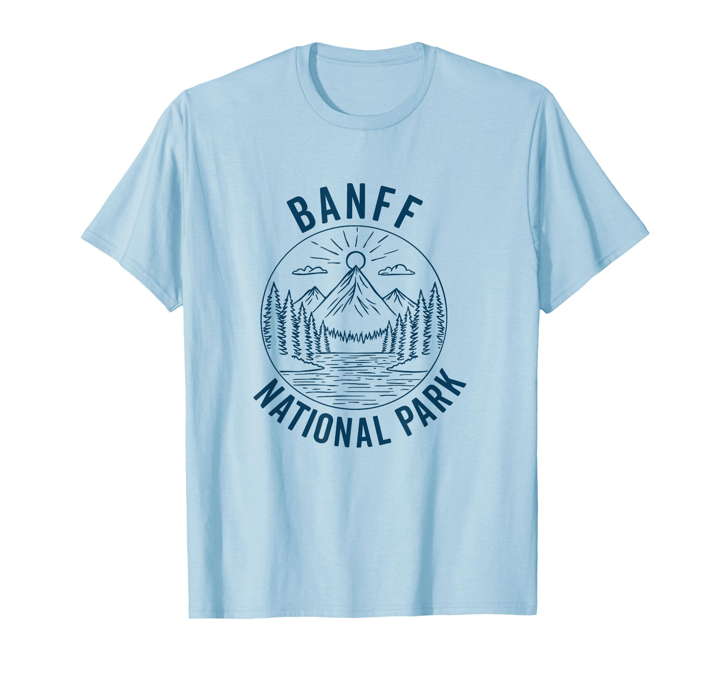 banff souvenir reminder Canadian national park men women T-Shirt