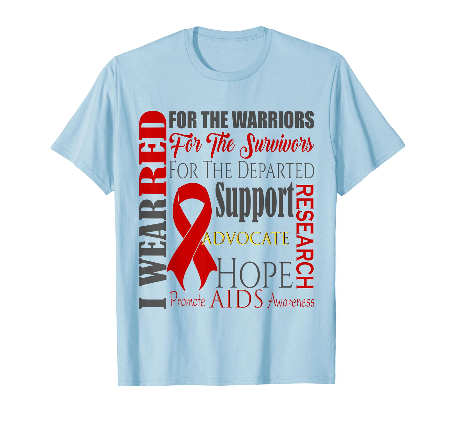 AIDS & HIV Awareness Shirt T-Shirt