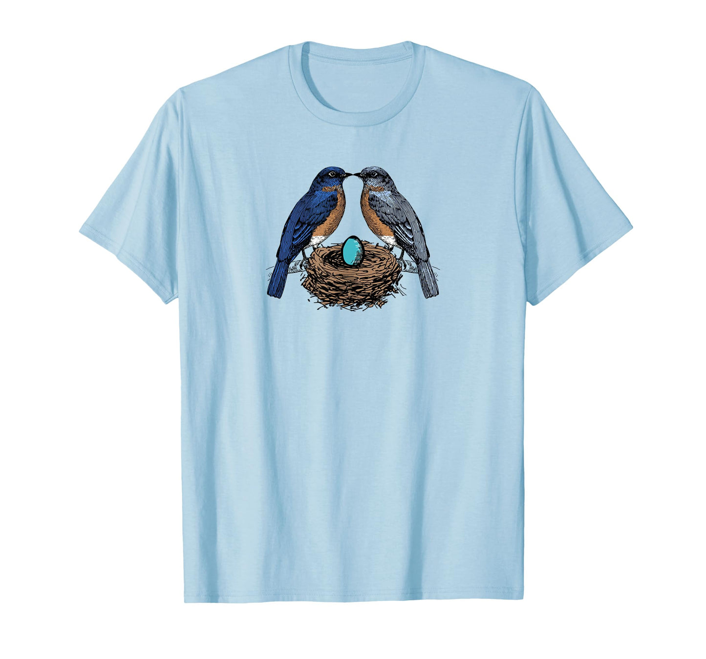Bluebird shirt, Bluebirds nesting ornithologist T-Shirt