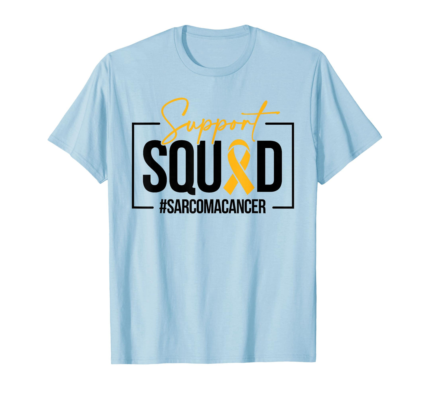 Sarcoma Cancer Awareness Support Squad Matching T-Shirt