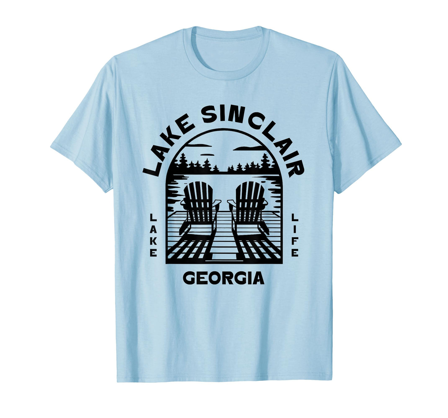 Lake Sinclair Georgia Outdoors Vintage T-Shirt