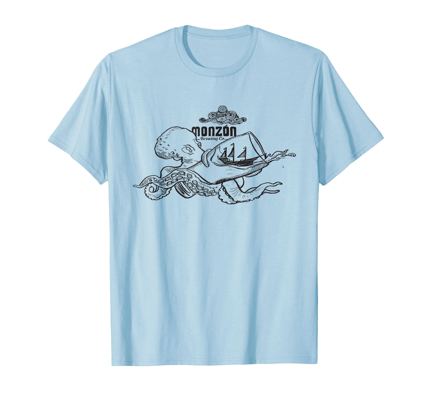 Octopus and Pint: T-Shirt T-Shirt