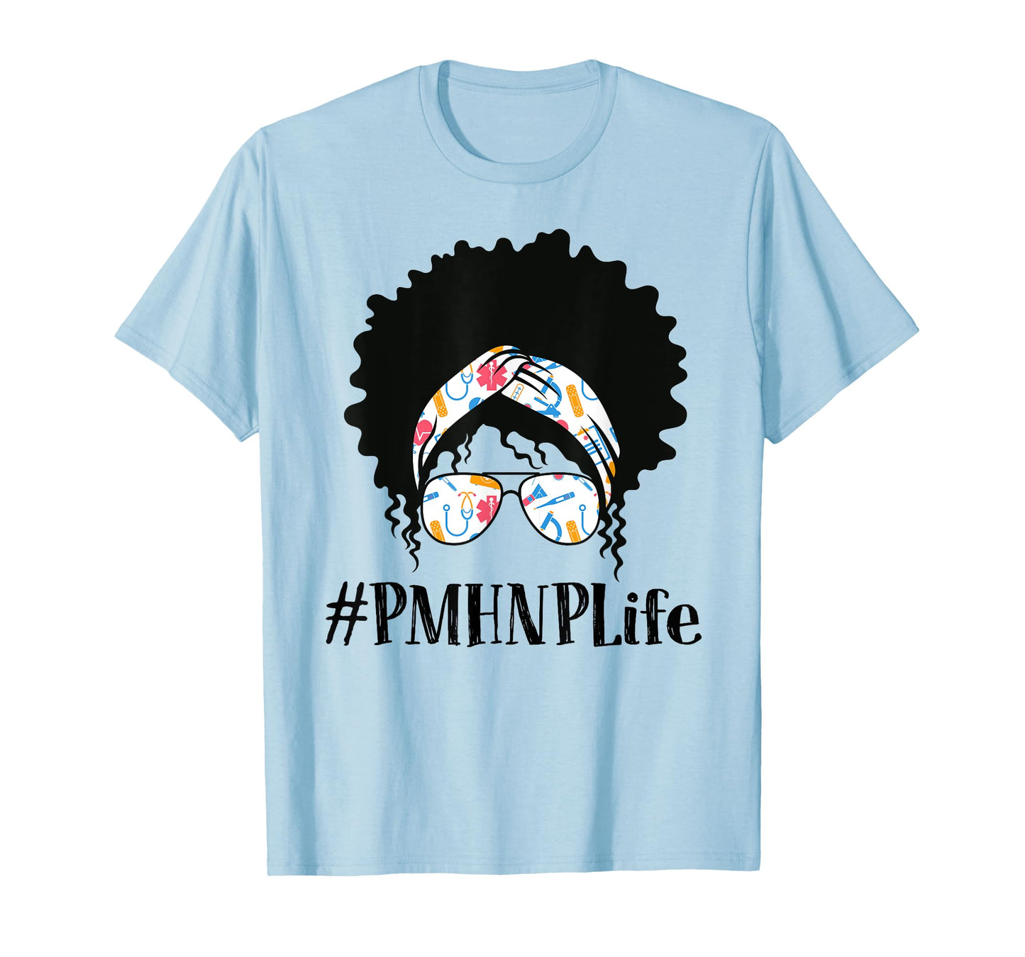 PMHNP Psychiatric Mental Health Nurse Practitioner Black T-Shirt