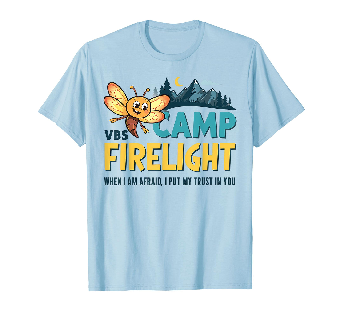Vacation Bible School Camp Firelight VBS Camp Firework 2024 T-Shirt