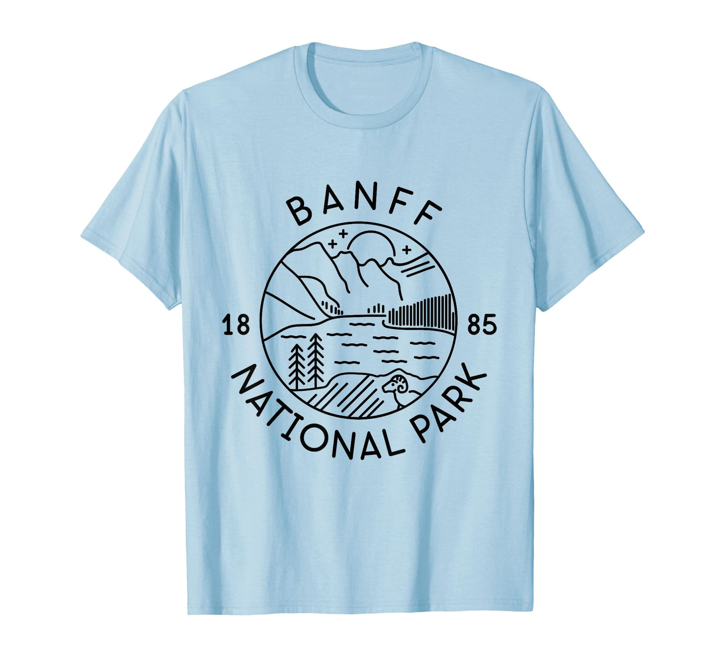Banff National Park 1885 Alberta T-Shirt