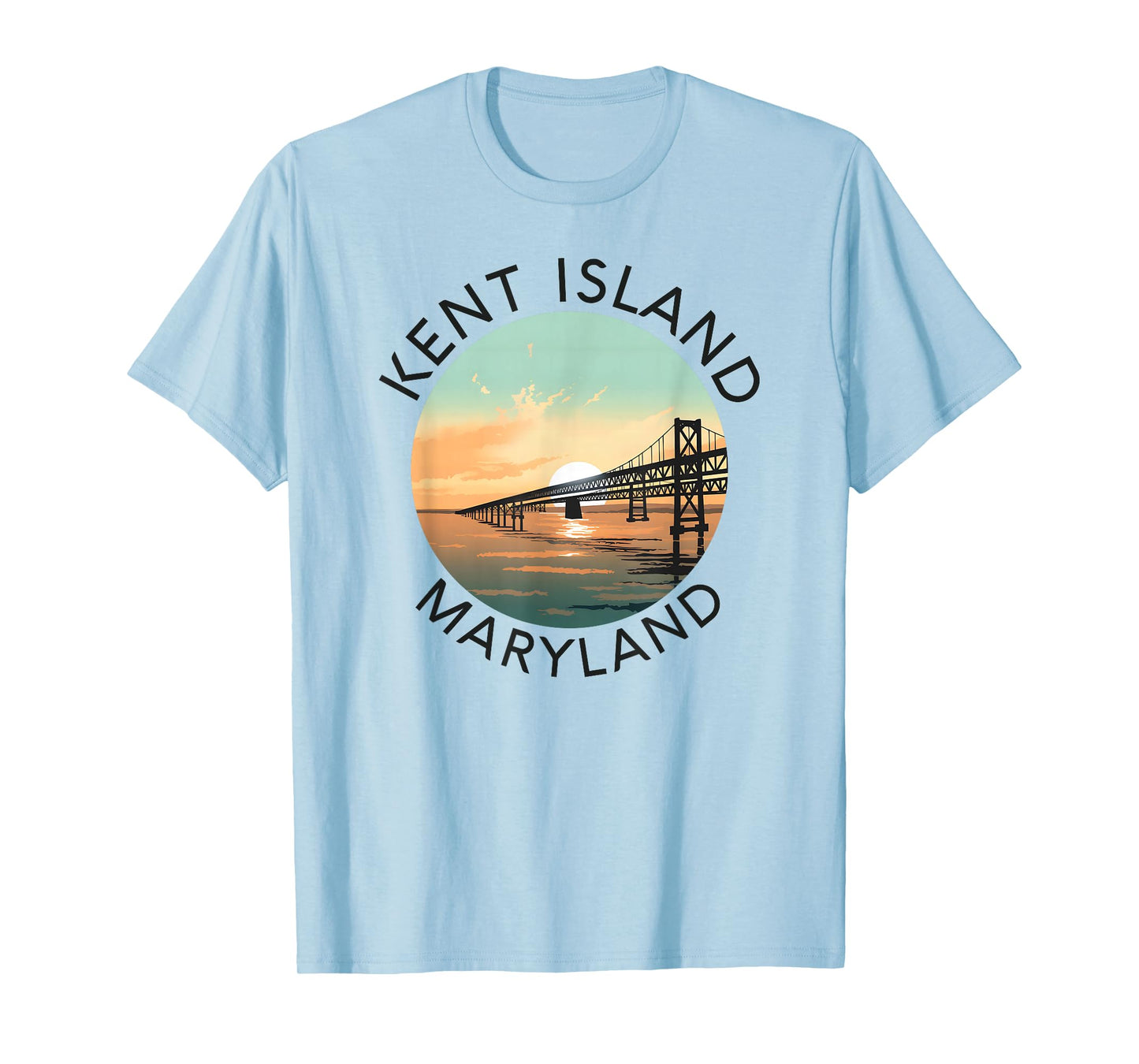 Kent Island Maryland Chesapeake Bay Bridge Annapolis Crab T-Shirt