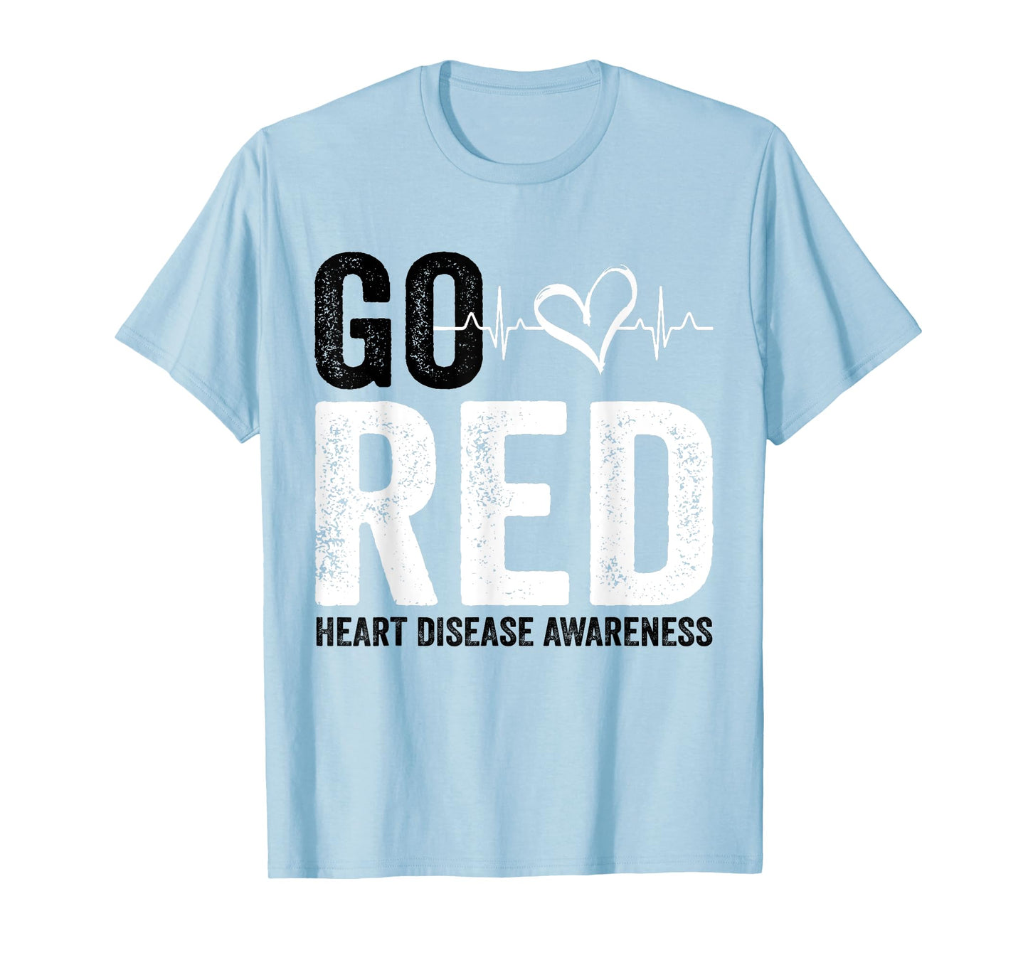 Go Red For Women American Heart Disease Month Awareness T-Shirt