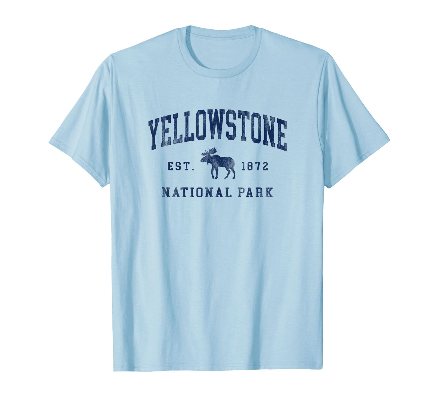 Yellowstone National Park 1872 Hiking Womens Mens Graphic T-Shirt