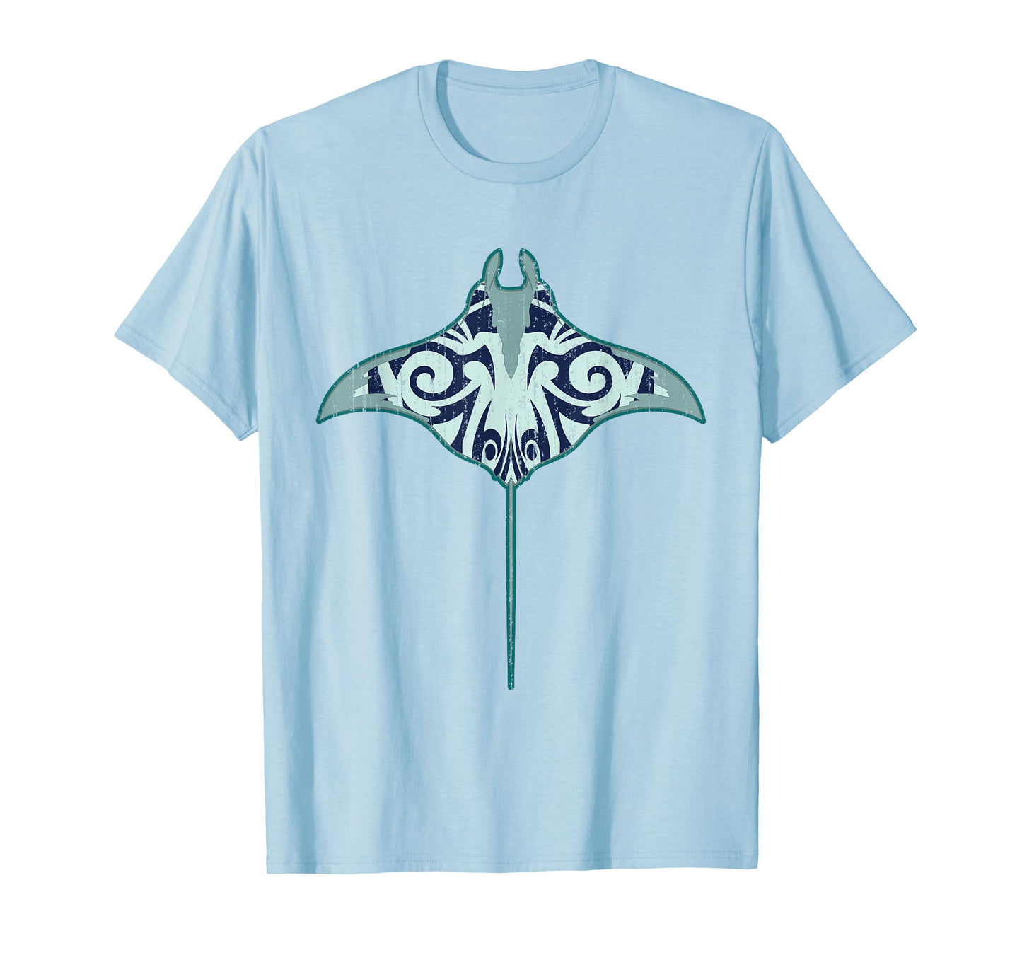 Stingray Ocean Animal Hawaii Tattoo Sea Animal Ray T-Shirt