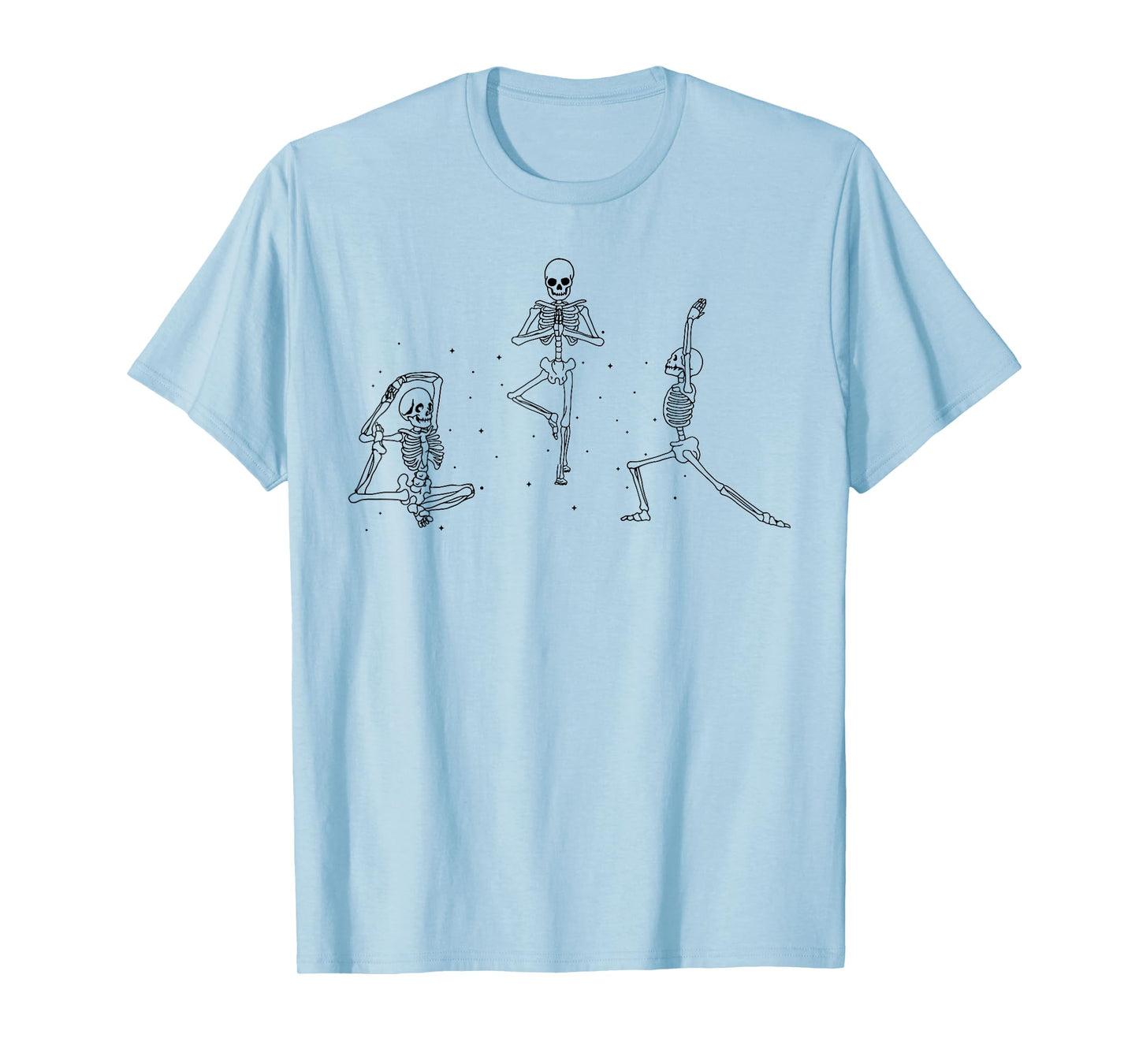 Funny Skeleton Yoya Retro Y2k Skeleton Skull Halloween T-Shirt