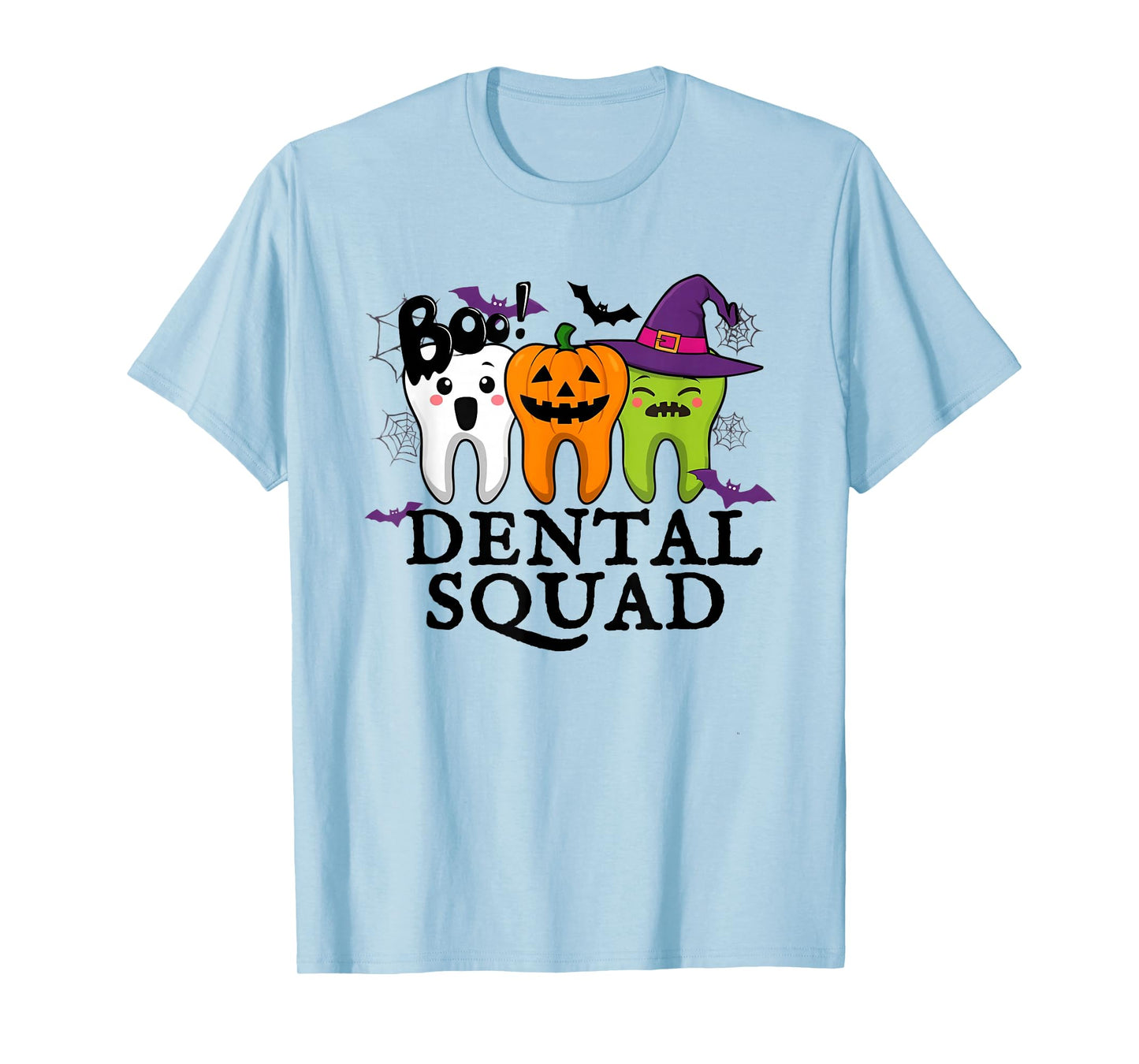 Halloween Dental Boo Crew Dentist Costume Ghost Humor Tooth T-Shirt