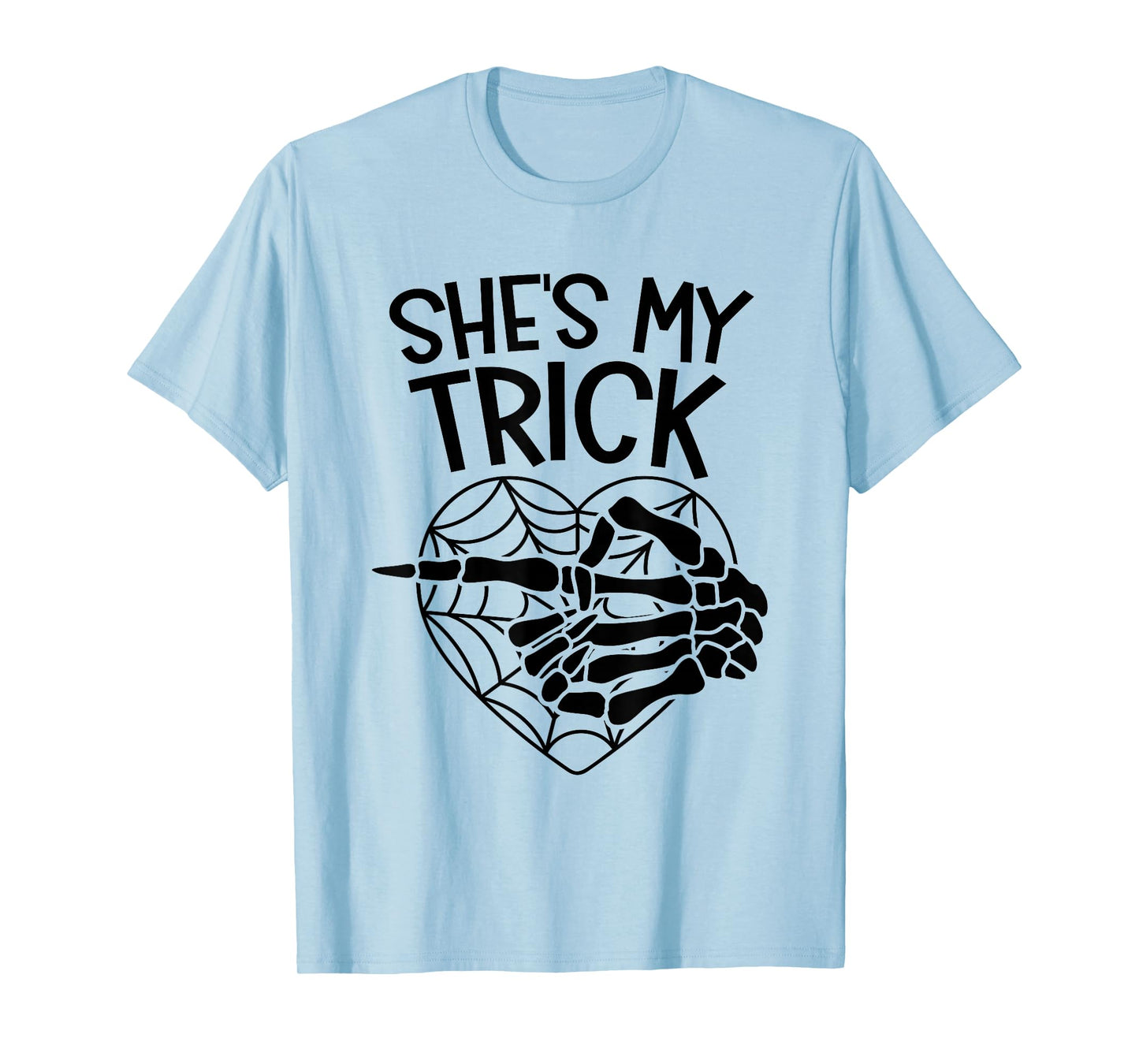 She’s My Trick Matching Couple Halloween Costume Boyfriend T-Shirt
