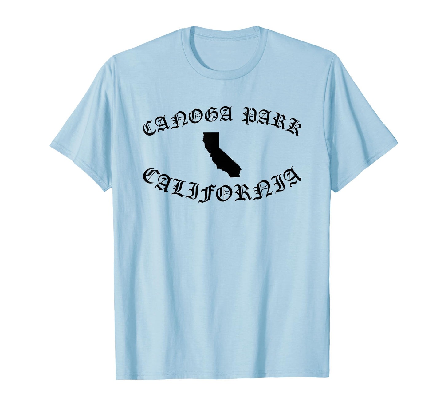 Canoga Park California Bear Retro 818 San Fernando Valley T-Shirt