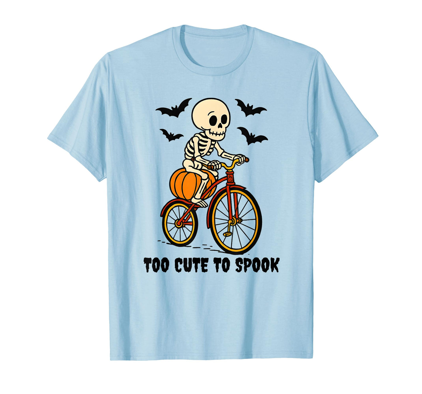 Too Cute to Spook Kids Halloween T-Shirt