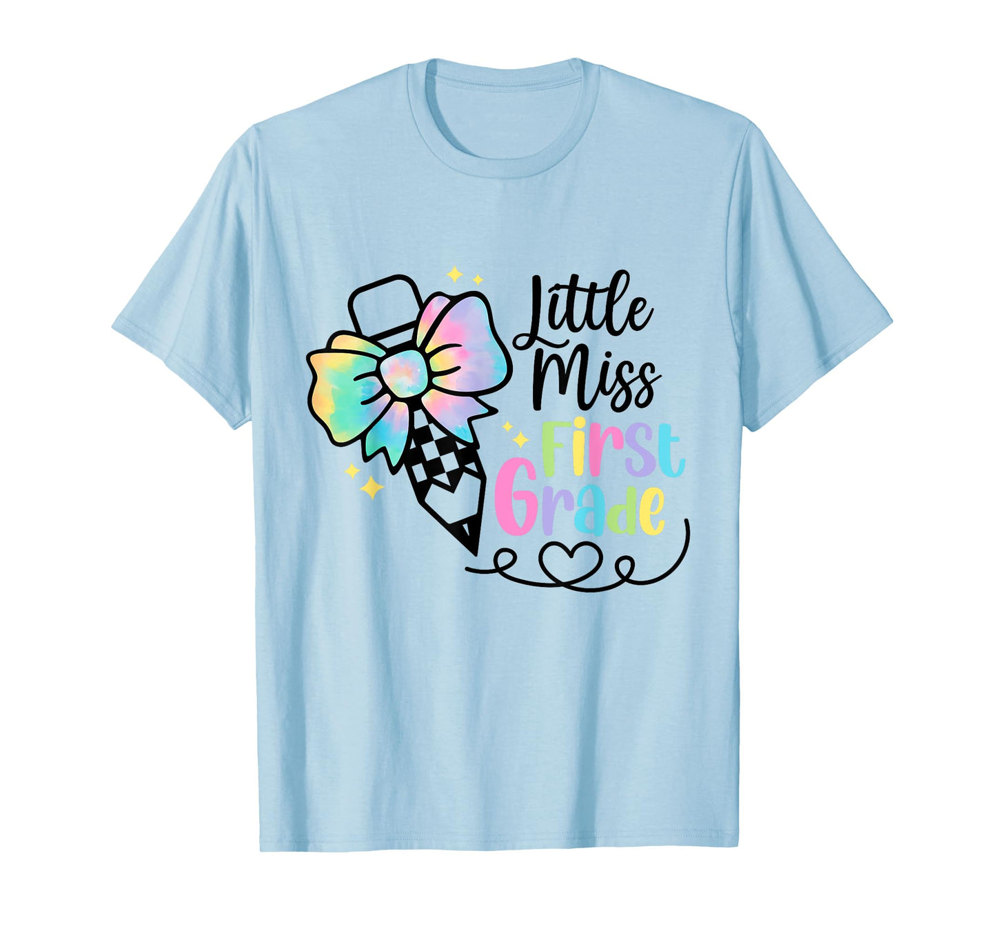 Cute First Grade Girls Back to School First Day of 1st Grade T-Shirt