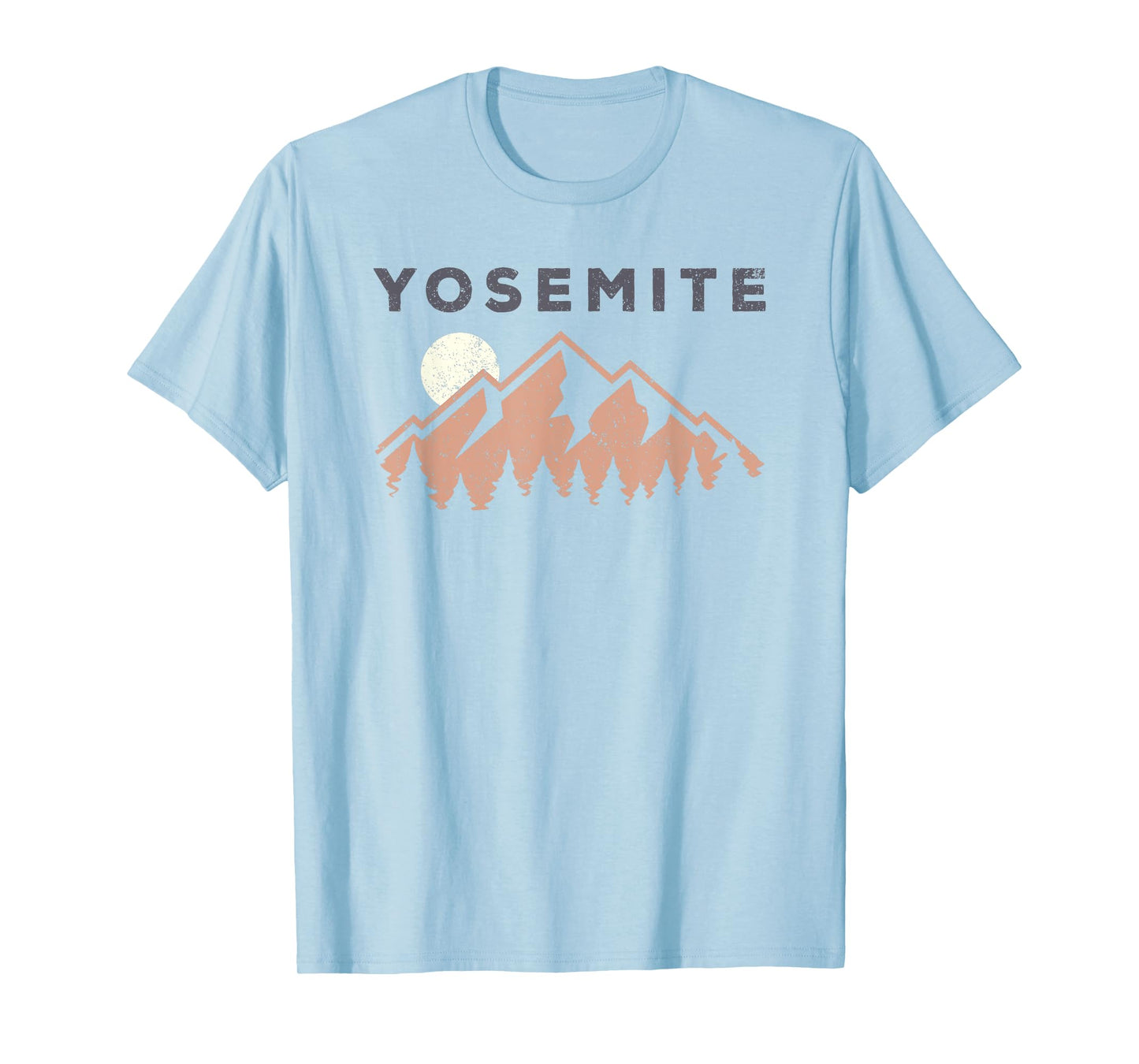 Retro Yosemite California Established 1890 National Park T-Shirt