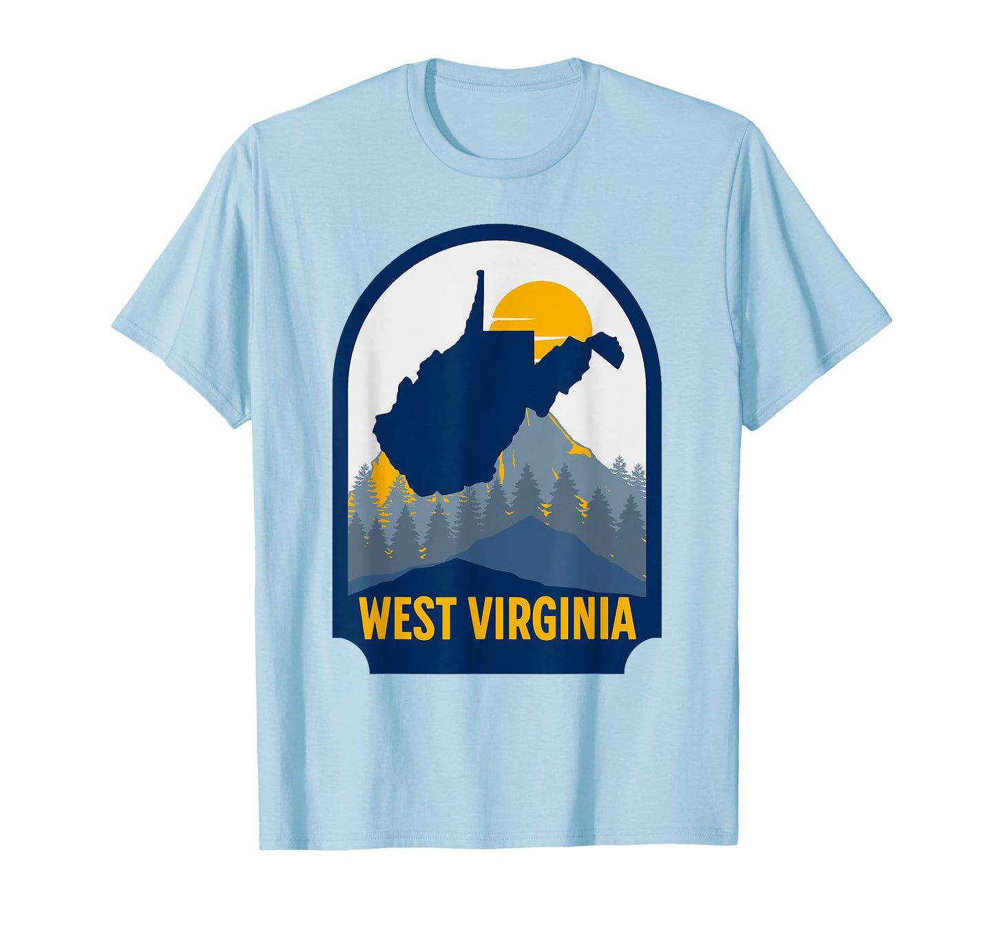 West Virginia Map Home T-Shirt
