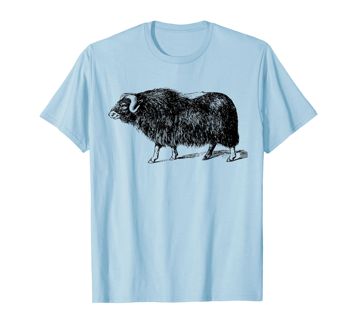 Musk Ox T-Shirt Arctic Buffalo Muskox Bovidae Tee T-Shirt