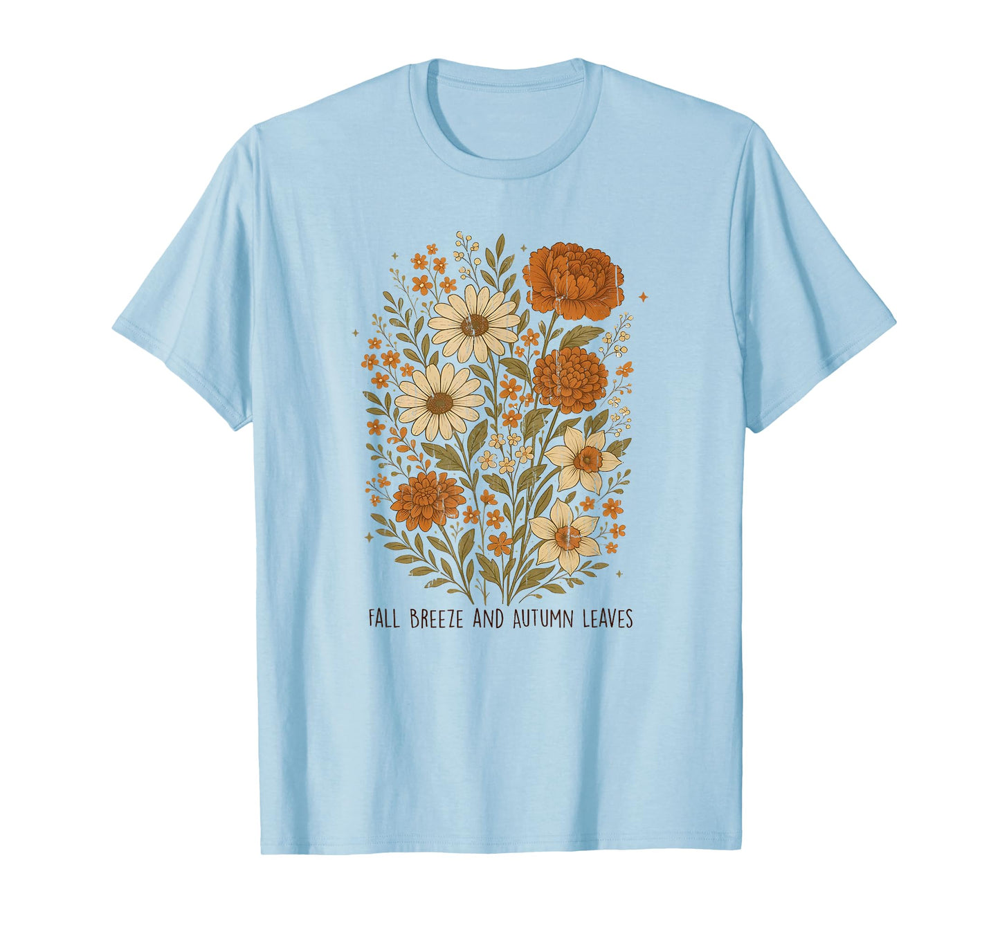 Fall Breeze and Autumn Leaves, Pumpkin Season T-Shirt